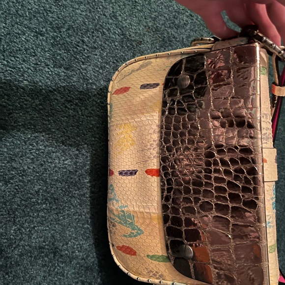 Zadig & Voltaire Kate Moss Colab Snake Skin Bag - Picture 8 of 9